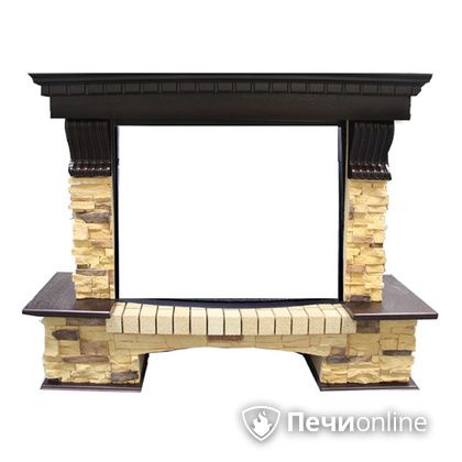 Портал для электрокамина Royal Flame Pierre Luxe сланец под очаг Jupiter Dioramic 28 в Караганде